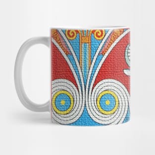 Ancient Egyptian Woven Pattern APIS BULL Mug